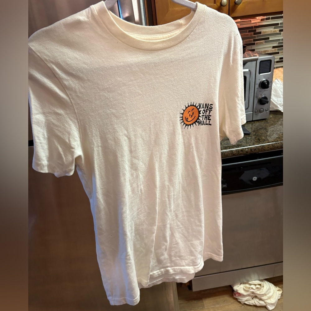 Vans off-white Floral T-Shirt